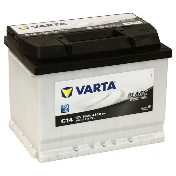 Varta Black Dynamic 56Ач EN480А о.п. (242Х175х190. B13)