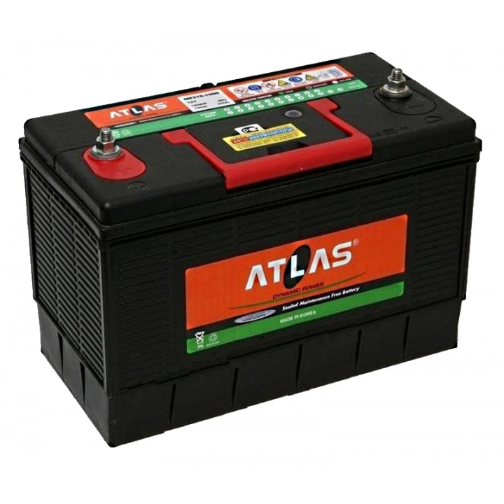ATLAS 105Ач EN1000 унив. (330х172х240. B00) резьба 3/8