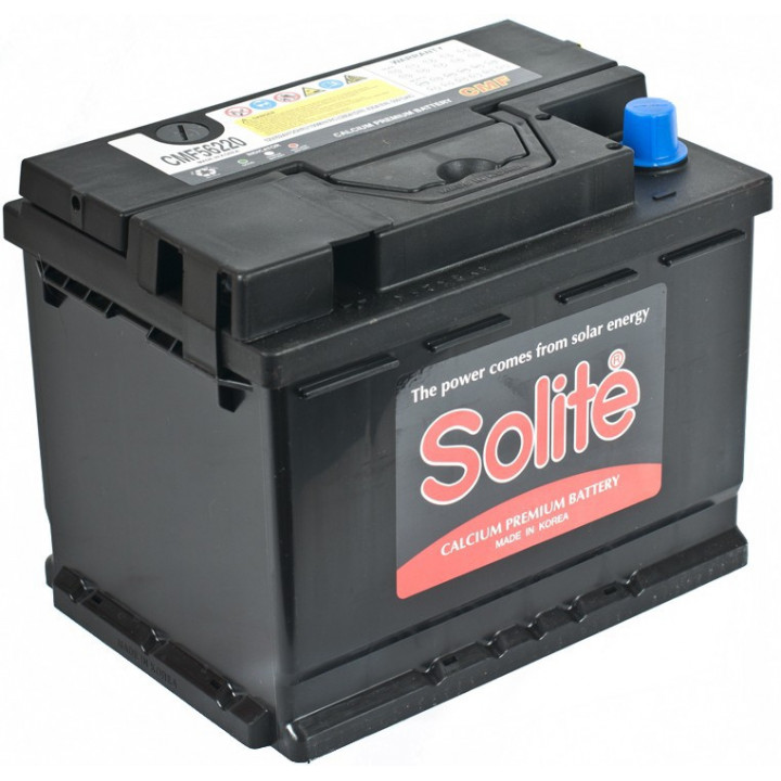 SOLITE 62Ач EN500А п.п. (242х174х189. B13)