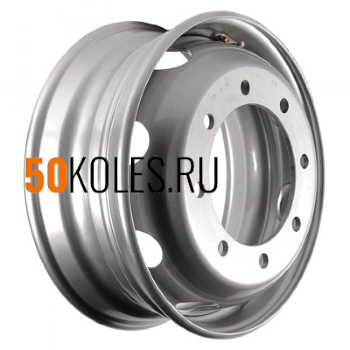6.75x19.5/8x285 ET147 D221 Silver (3196730) SRW