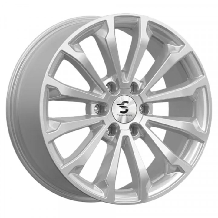 КиК КР006 (20_ Chevrolet Tahoe IV) 8,5R20 6*139,7 ET27 d77,9 Elite silver [79993]