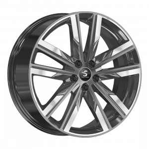 СКАД Premium КР014 (20Audi Q5) 8.0R20 5*112 ET39 d66.6 Diamond gloss graphite [79387] <С> Fb max 840 kg