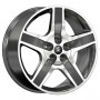 КиК Premium КР008 (20 Evoque) 8,5R20 5*108 ET40 d63,35 Diamond Black Gris [82161]
