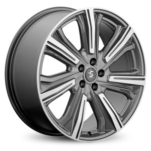 КиК Premium Kleemann (КР1067) 8,5R20 5*120 ET41,5 d66,1 Diamond gloss graphite [83184]