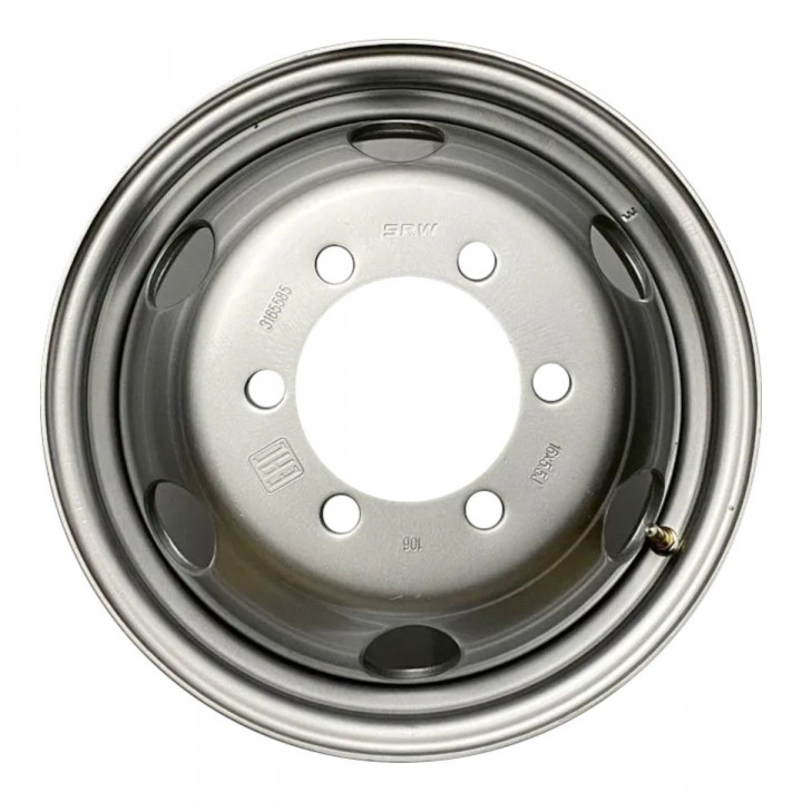 SRW Газель 5,5R16 6*170 ET106 d130 Silver [3165587C] усиленная 1350 кг