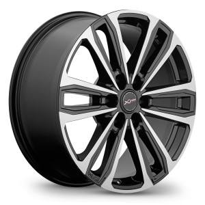 X'trike X-142 8,5R20 6*139,7 ET28 d78,1 BK/FP [14206AK] Chevrolet Tahoe