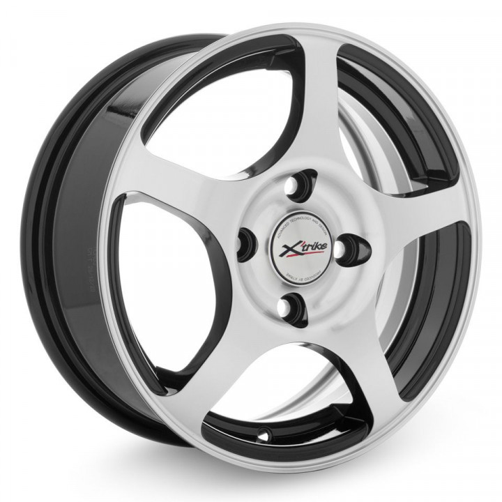 X'trike X-103 5.5R14 4*100 ET35 d67.1 BK/FP [30502AX] Fb max 503 kg
