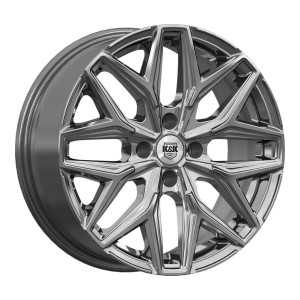 КиК Ариус (КС1187) 7.0R17 5*108 ET33 d60.1 Кварц [84361] Fb max 655 kg