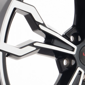 LEGE ARTIS Concept-B563 9,5R20 5*112 ET43 d66,6 BKF [9303887] под ориг.крепеж+крышку