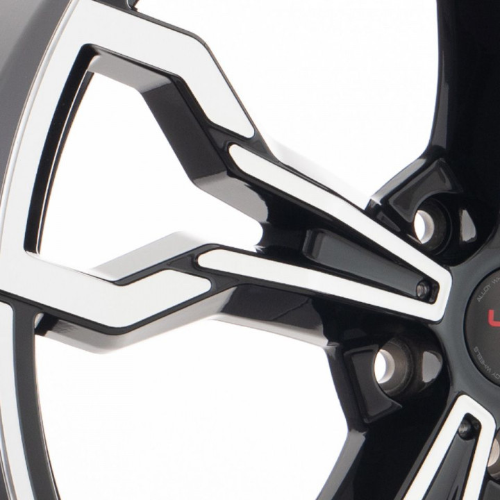 LEGE ARTIS Concept-B563 9,5R20 5*112 ET43 d66,6 BKF [9303887] под ориг.крепеж+крышку