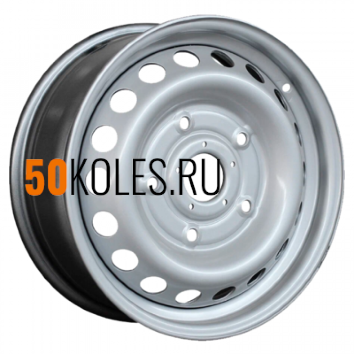 6,5x15/5x160 ET60 D65,1 Ford Transit Silver