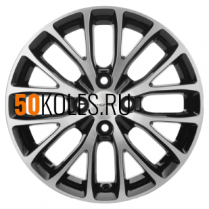 6x15/4x100 ET40 D60.1 KHW1506 (Logan) Black-FP