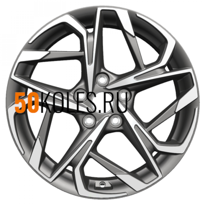 7x17/5x114.3 ET48 D67.1 KHW1716 (Sonata) Gray-FP