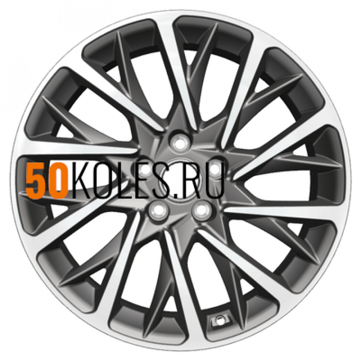 7.5x18/5x114.3 ET45 D60.1 KHW1804 (Camry) Gray-FP