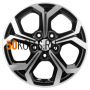 6.5x16/5x114.3 ET50 D66.1 KHW1606 (Kaptur) Black-FP