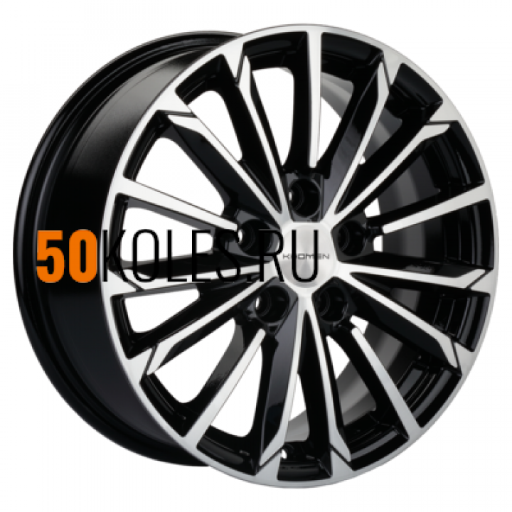 6.5x16/5x112 ET46 D57.1 KHW1611 (Octavia A7) Black-FP