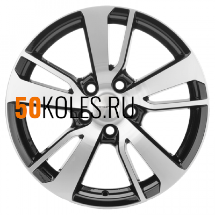 7x17/5x114.3 ET38 D67.1 KHW1704 (Outlander) Black-FP