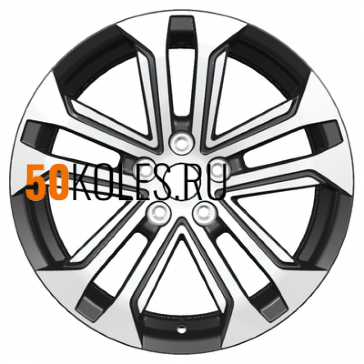 7x18/5x114.3 ET45 D66.1 KHW1803 (X-Trail) Black-FP