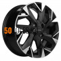 5.5x14/4x100 ET46 D54.1 KHW1402 (Alsvin/Getz/i20) Black-FP