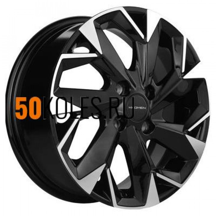 5.5x14/4x100 ET45 D56.1 KHW1402 (Civic/Fit) Black-FP