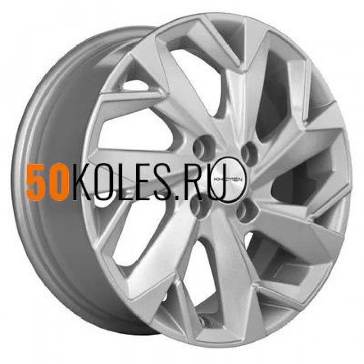 5.5x14/4x100 ET45 D56.1 KHW1402 (Civic/Fit) F-Silver