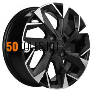 5.5x14/4x100 ET43 D67.1 KHW1402 (Solaris/Rio) Black-FP