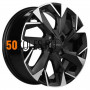 5.5x14/4x98 ET35 D58.5 KHW1402 (Vaz/Datsun) Black-FP