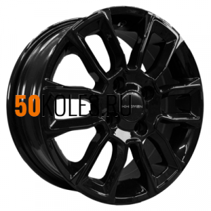 5.5x14/4x98 ET35 D58.5 KHW1406 (Lada Granta) Black Khomen Wheels