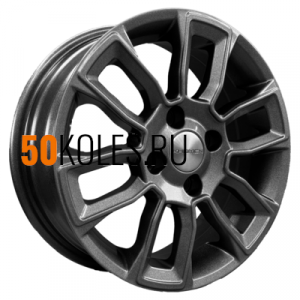 5.5x14/4x98 ET35 D58.5 KHW1406 (Lada Granta) Gray Khomen Wheels