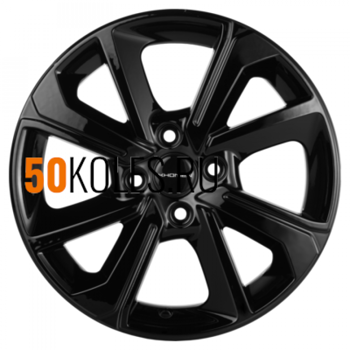 6x15/4x100 ET45 D56.6 KHW1501 (Nexia) Black Khomen Wheels