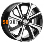 6x15/4x100 ET45 D56.6 KHW1501 (Nexia) Black-FP Khomen Wheels