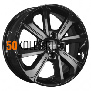 6x15/4x100 ET50 D60,1 KHW1501 (Vesta) Black Khomen Wheels
