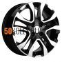 6x15/4x100 ET40 D60.1 KHW1501 (Logan/Sandero/Xray) Black-FP