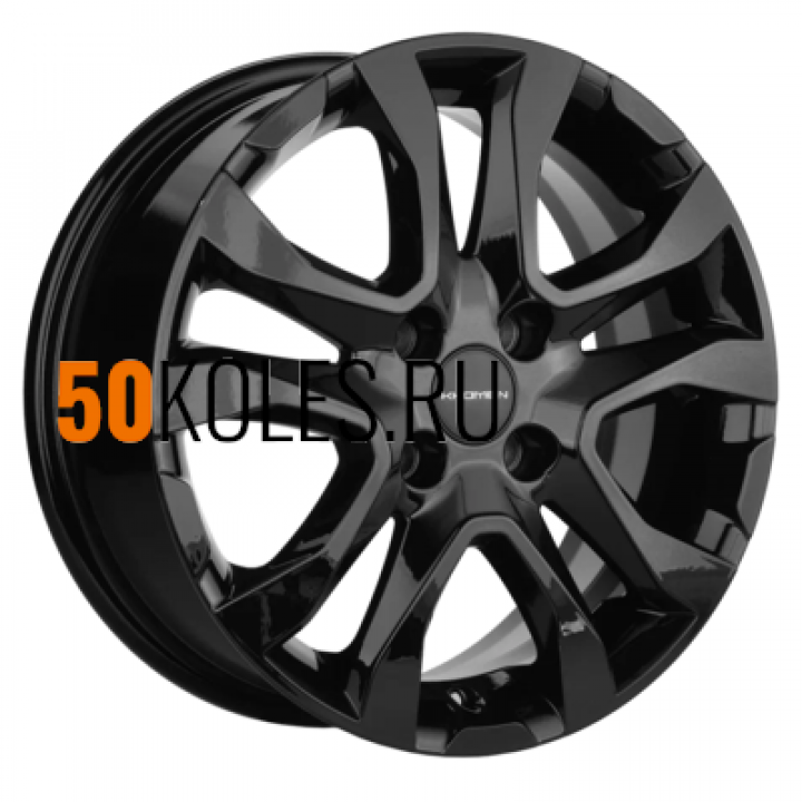 6x15/4x100 ET46 D54.1 KHW1503 (Rio) Black