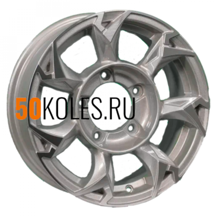 5.5x15/5x139.7 ET5 D108.1 KHW1505 (Jimny) F-Silver-FP