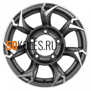 5.5x15/5x139.7 ET5 D108.1 KHW1505 (Jimny) Gray-FP