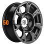 5,5x15/5x139,7 ET5 D98,5 KHW1505 (Lada NIVA 4x4) Gray Khomen Wheels