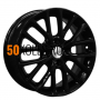 6x15/4x100 ET37 D60.1 KHW1506 (XRay) Black Khomen Wheels