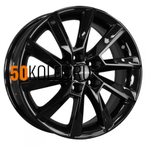 6x15/5x105 ET39 D56,6 KHW1507 (Aveo) Black Khomen Wheels