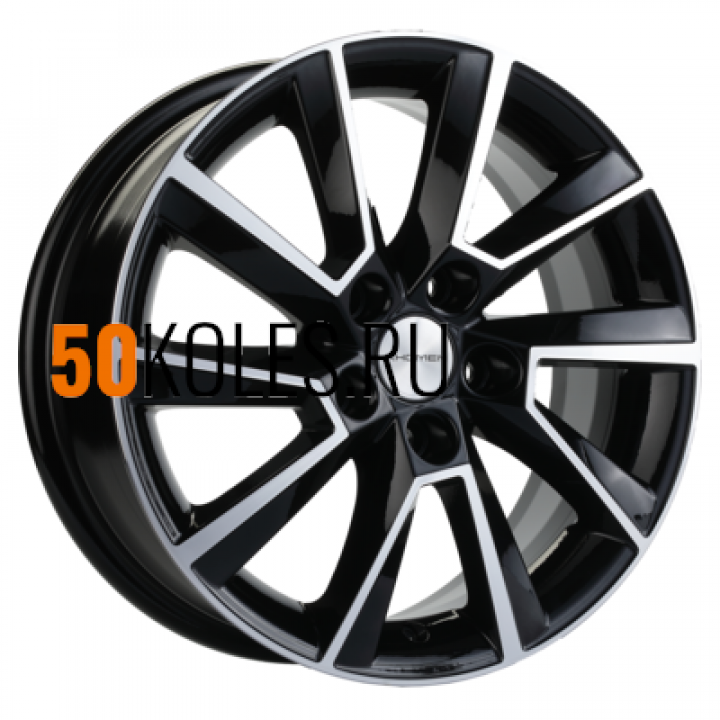 6x15/5x105 ET39 D56.6 KHW1507 (Aveo) Black-FP