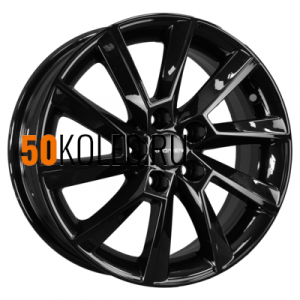 6x15/5x100 ET40 D57,1 KHW1507 (Polo) Black Khomen Wheels