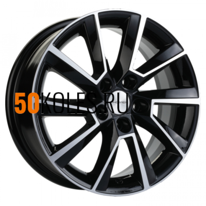 6x15/5x100 ET40 D57.1 KHW1507 (Polo) Black-FP