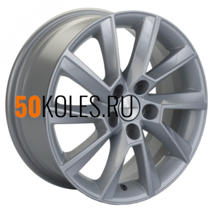 6x15/5x100 ET40 D57.1 KHW1507 (Polo) Silver-FP