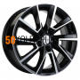 6x15/5x100 ET38 D57.1 KHW1507 (Rapid/Fabia) Black-FP