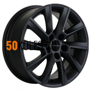 6x15/5x100 ET38 D57.1 KHW1507 (Rapid/Fabia) Black matt