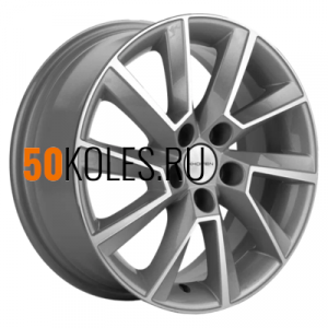 6x15/5x100 ET38 D57.1 KHW1507 (Rapid/Fabia) F-Silver-FP