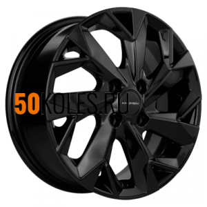6x15/4x100 ET40 D60.1 KHW1508 (Logan/Sandero) Black Khomen Wheels