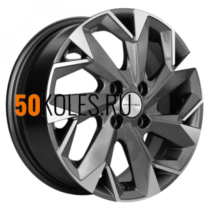 6x15/4x100 ET40 D60,1 KHW1508 (Logan/Sandero) Gray-FP Khomen Wheels