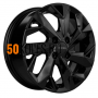 6x15/4x100 ET40 D60.1 KHW1508 (XRay) Black