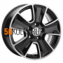 6,5x16/5x114,3 ET43 D67,1 KHW1601 (Huyndai/Kia) Black-FP Khomen Wheels
